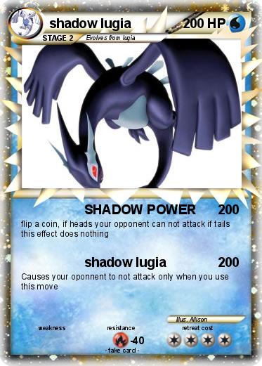 Pokemon shadow lugia Pokemon shadow lugia