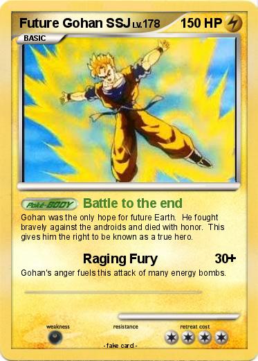 Pokemon Future Gohan SSJ