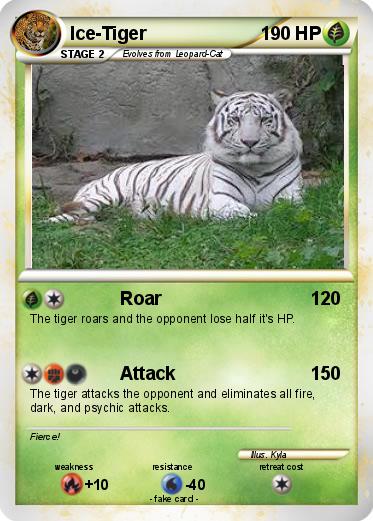 Pokemon Ice-Tiger