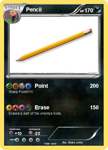 Pokemon Pencil