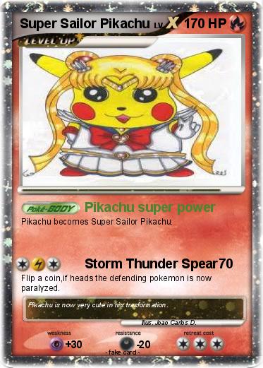 Pokemon Super Sailor Pikachu