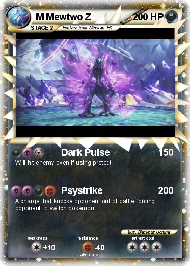 Pokemon M Mewtwo Z