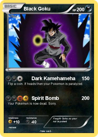 Pokemon Black Goku