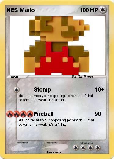 Pokemon NES Mario