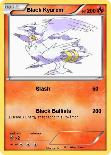 Pokemon Black Kyurem