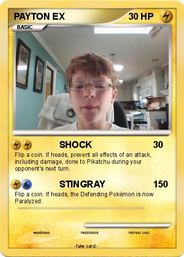 Pokemon PAYTON EX