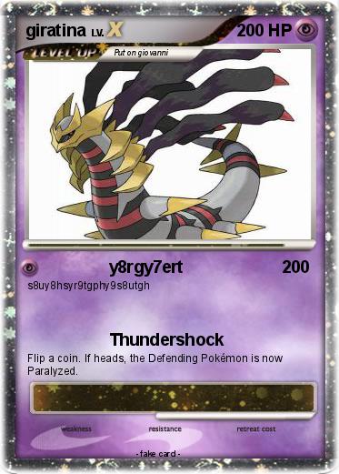 Pokemon giratina