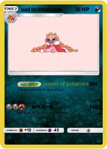 Pokemon sad technoblade