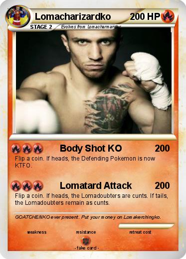 Pokemon Lomacharizardko
