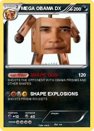 Pokemon MEGA OBAMA DX