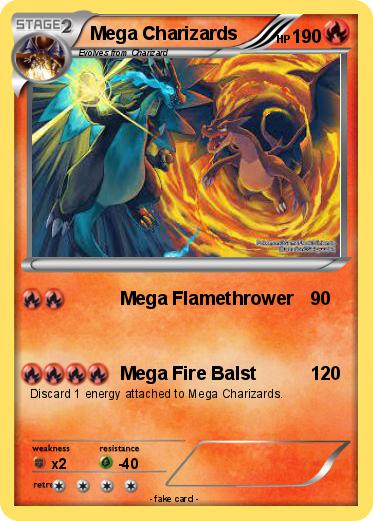 Pokemon Mega Charizards