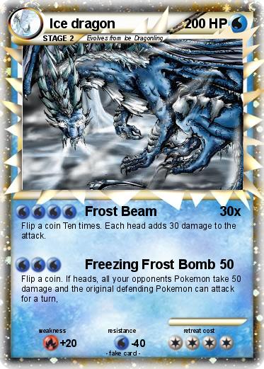 Pokemon Ice dragon