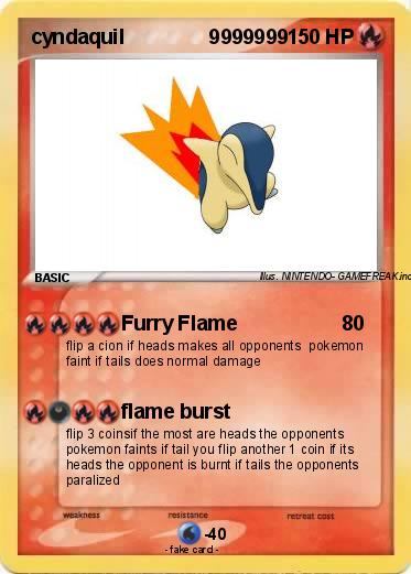 Pokemon cyndaquil               9999999