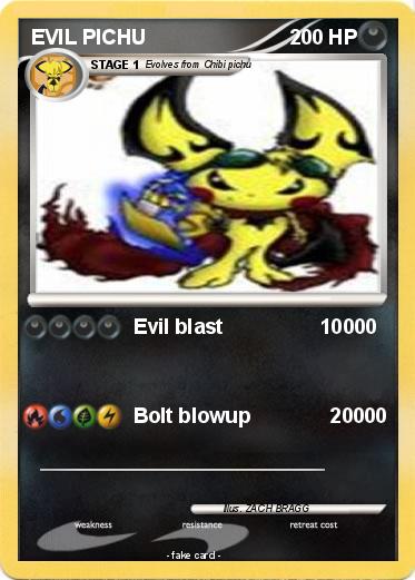 Pokemon EVIL PICHU