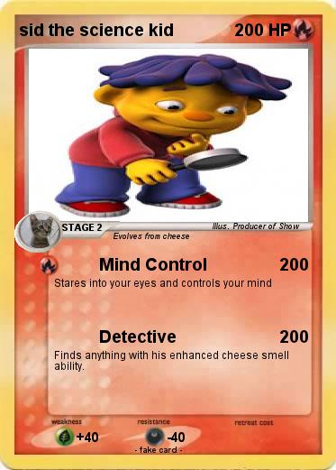 Pokemon sid the science kid