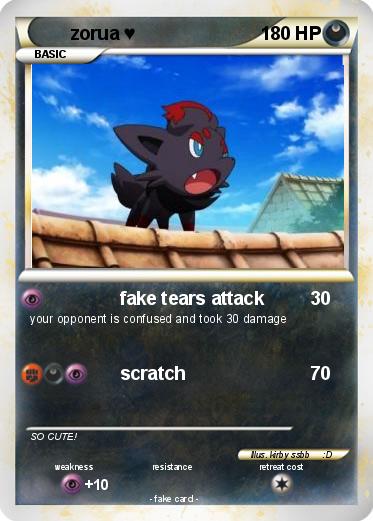 Pokemon zorua ♥