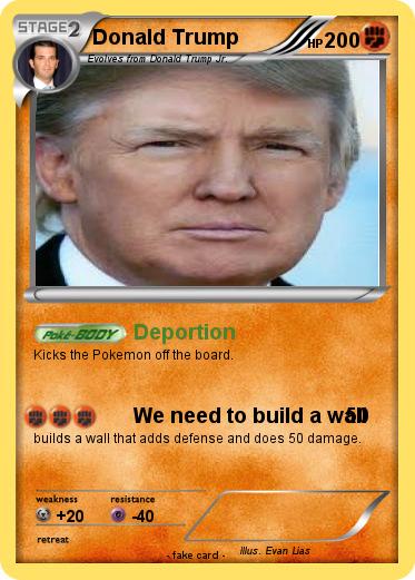 Pokemon Donald Trump