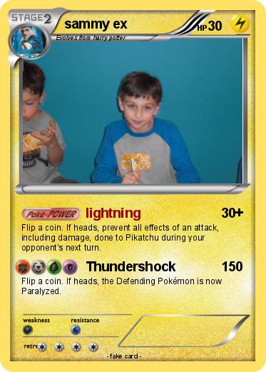 Pokemon sammy ex