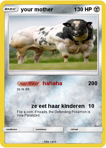 Pokemon your mother