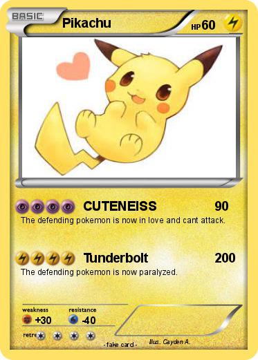 Pokemon Pikachu