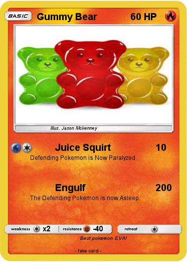 Pokemon Gummy Bear