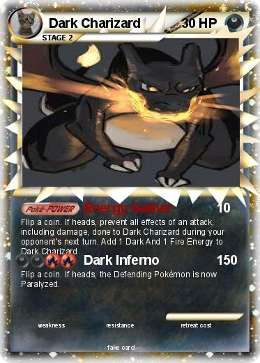 Pokemon Dark Charizard