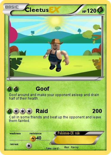 Pokemon Cleetus