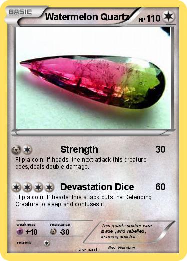 Pokemon Watermelon Quartz