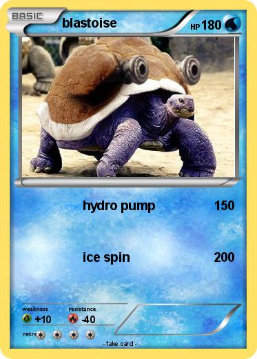 Pokemon blastoise
