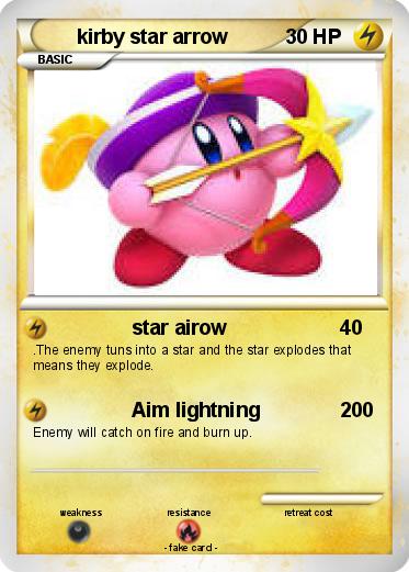 Pokemon kirby star arrow
