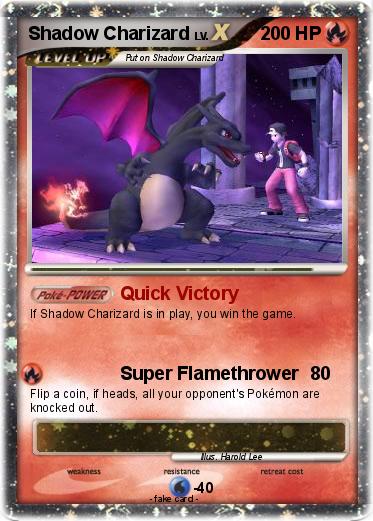 Pokemon Shadow Charizard