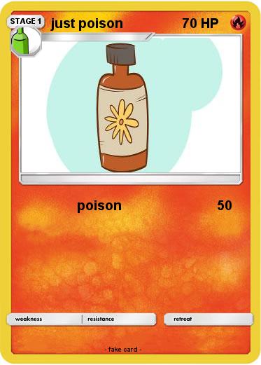 Pokemon just poison