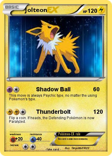 Pokemon Jolteon