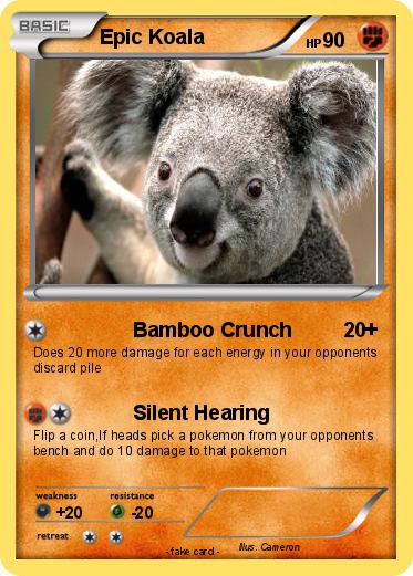 Pokemon Epic Koala