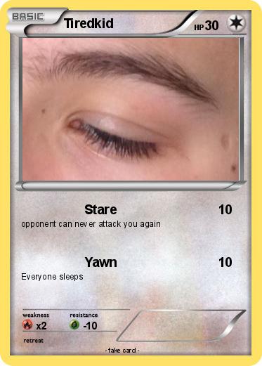 Pokemon Tiredkid