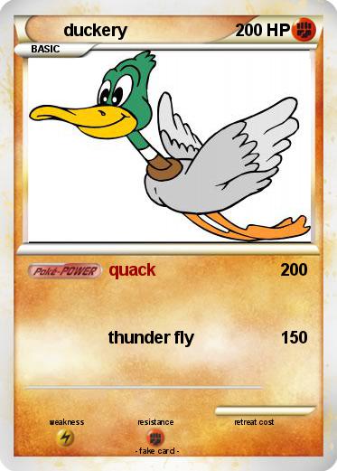Pokemon duckery