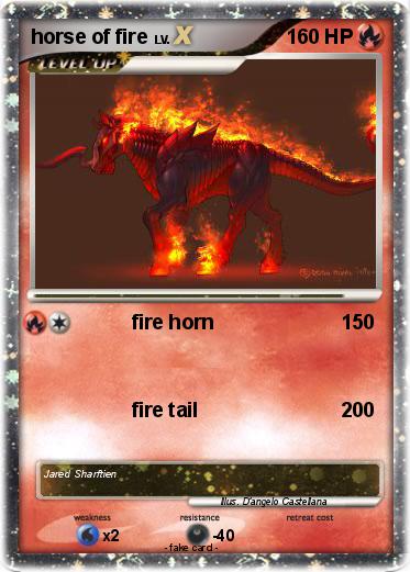 Pokemon horse of fire