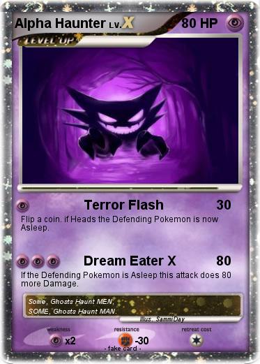 Pokemon Alpha Haunter