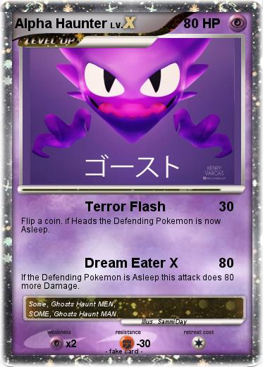 Pokemon Alpha Haunter