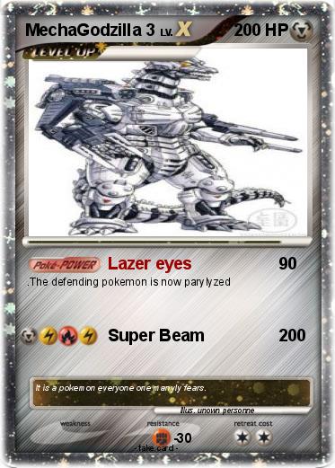 Pokemon MechaGodzilla 3
