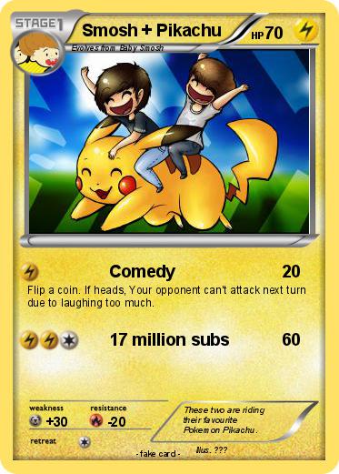 Pokemon Smosh + Pikachu