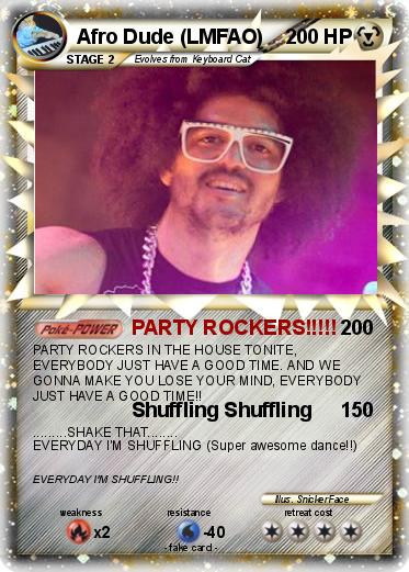 Pokemon Afro Dude (LMFAO)
