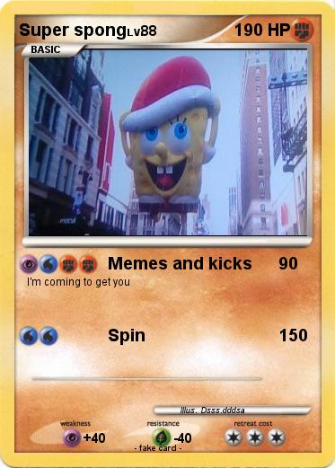 Pokemon Super spong