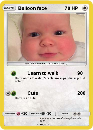 Pokemon Balloon face