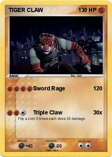 Pokemon TIGER CLAW