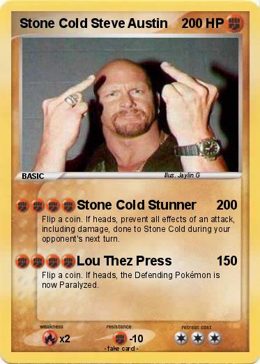 Pokemon Stone Cold Steve Austin