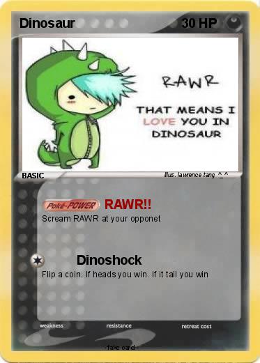 Pokemon Dinosaur