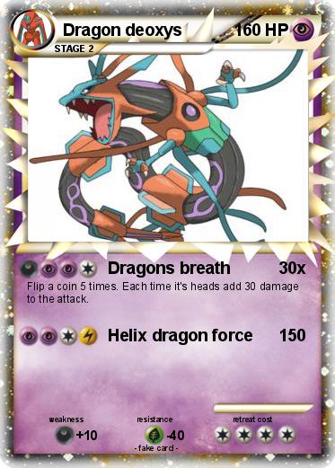 Pokemon Dragon deoxys