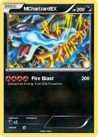 Pokemon MCharizardEX