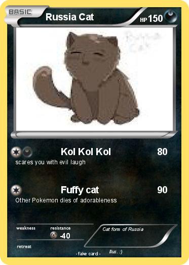 Pokemon Russia Cat